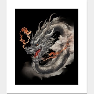 Fire Dragon Posters and Art